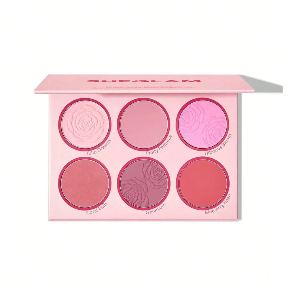 Sheglam Floral Flush Blush Palette - Blushing Bouquet
