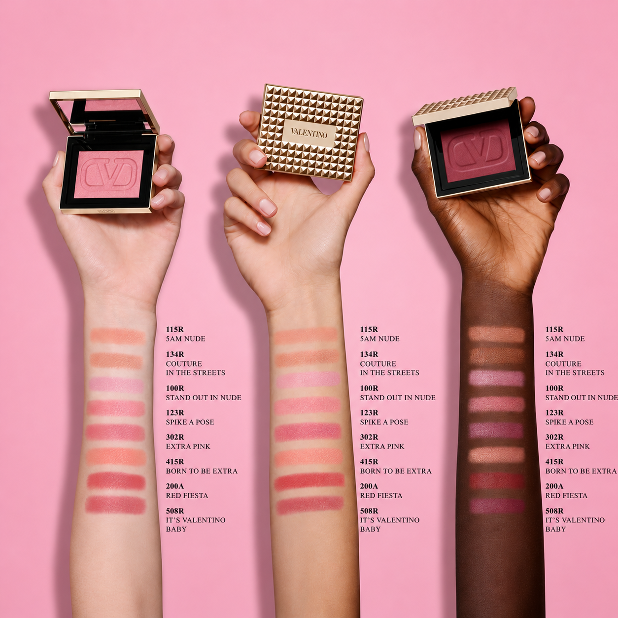Valentino beauty colorcrush blush 3.4g