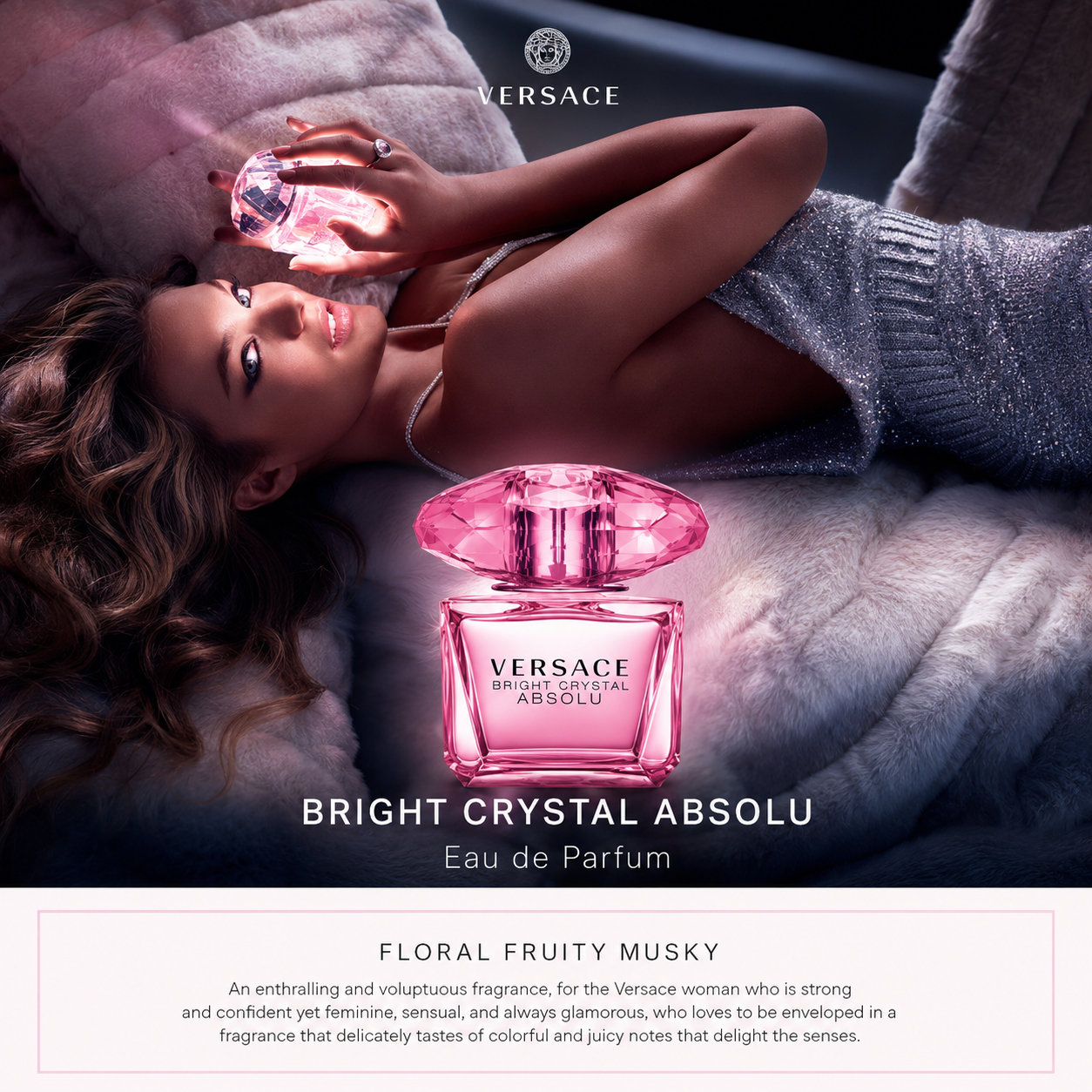 Bright Crystal Absolu Versace for women 90 ml